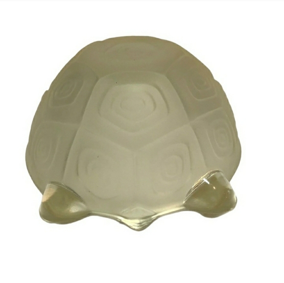 Vintage Art Glass Turtle Tortoise Bowl FigurineVintage EUC! - Picture 4 of 9